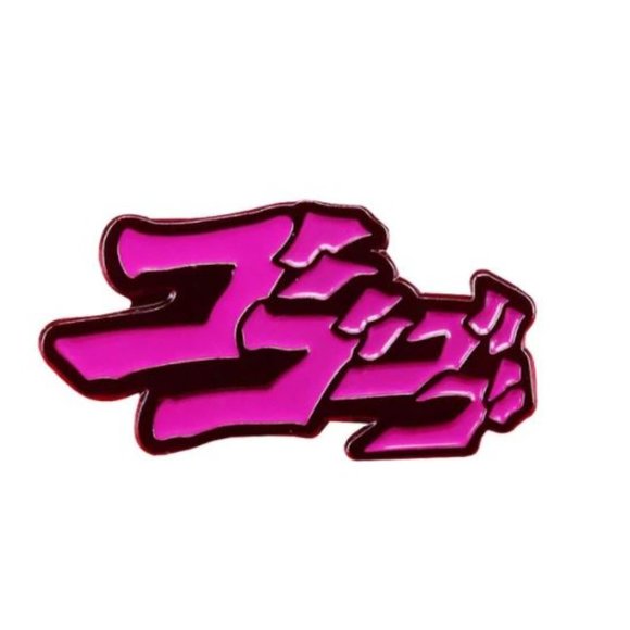 Cosmic Dresser Accessories - JoJo's Bizarre Adventure Menacing Enamel Pin